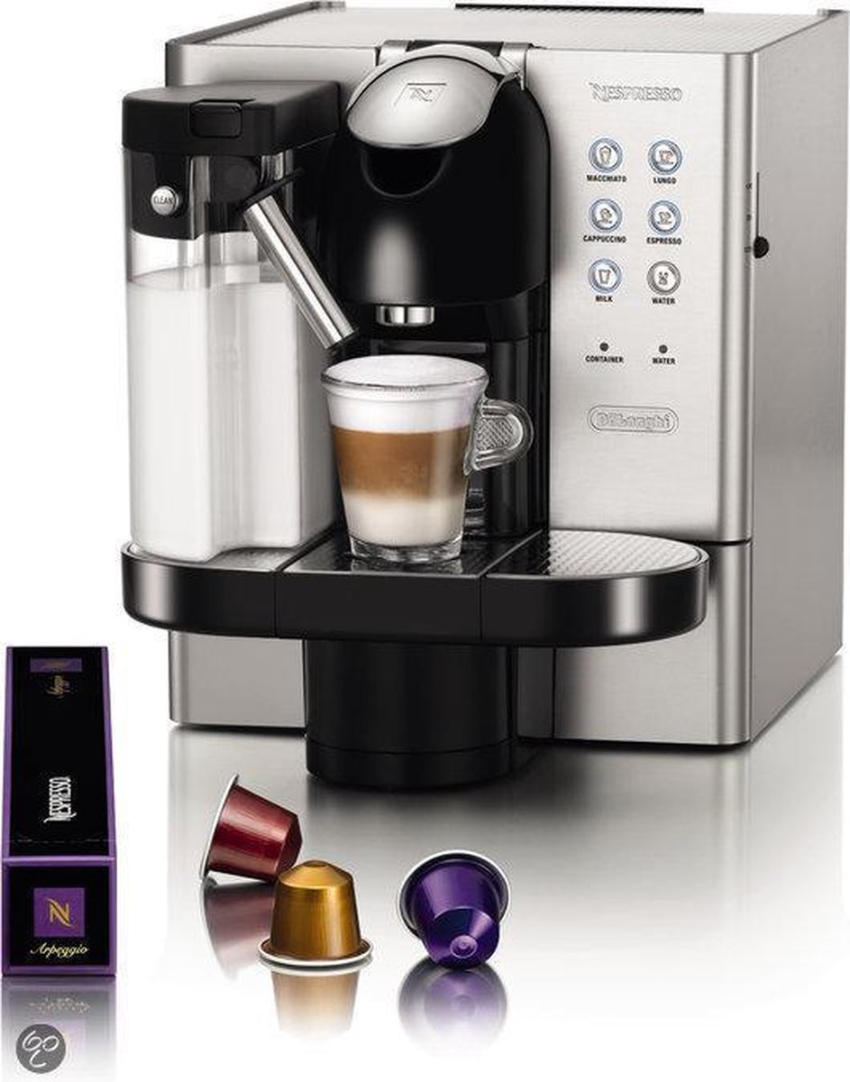 Machine Nespresso De'Longhi Lattissima Premium EN720M - Argent | bol.com
