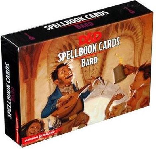 Afbeelding van het spel D&D Spellbook Cards Bard Deck
