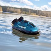 MikaMax mini RC Aéroglisseur - Bateau télécommandé - Mini bateau télécommandé - Bateau télécommandé - Gadget - Cadeau - 8,4 x 5,4 x 3,7 cm