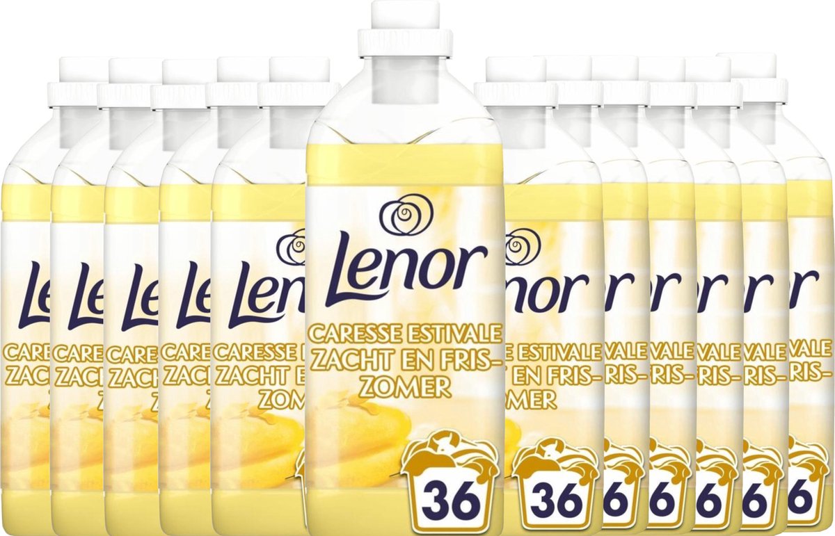 Goedkoopste LENOR ZOMERSE BRIES 12 x 900ML