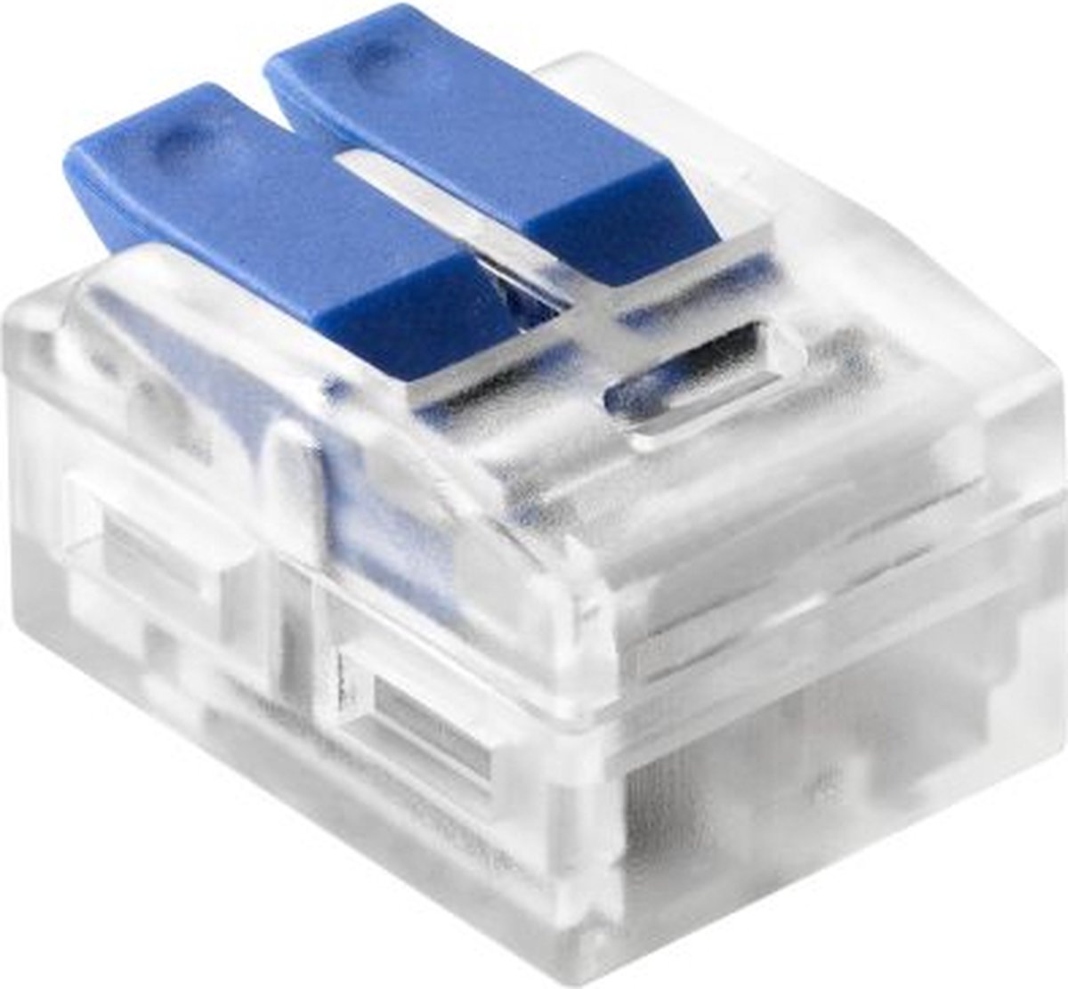 ORNO - 2 voudig -Lasklemmen - draadklem verbindingsconnector ,Verbindingsklem voor draad 0,75-4mm² , IEC 450V/32A; 100 STUKS
