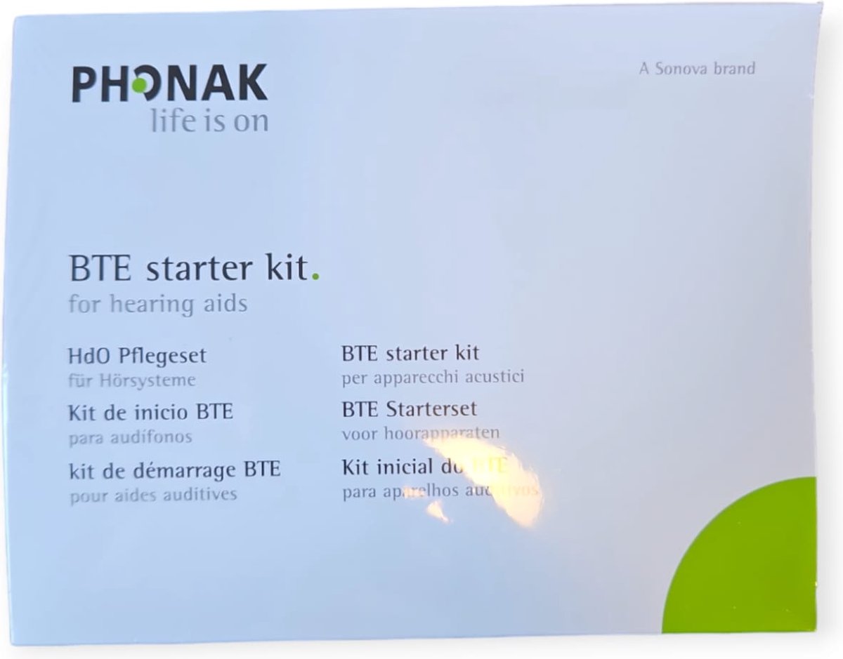 Phonak BTE Cleaning Kit – complete verzorging voor achter-het-oor hoortoestellen