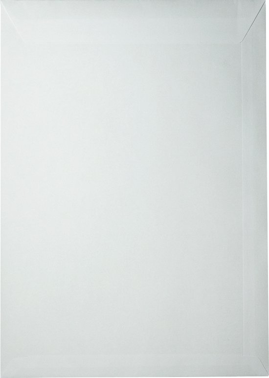 DULA - Enveloppes C4 format A4 blanc - 229 x 324 MM - 250 pièces - Autocollant avec bande adhésive - 120 Grammes