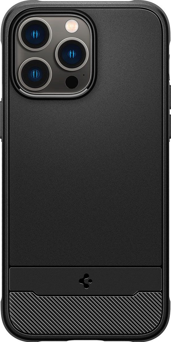 Spigen Rugged Armor Backcover Mag geschikt voor iPhone 14 Pro hoesje - Zwart