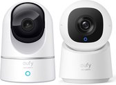 Eufy Pan & Tilt 2K Indoor + C220 avec résolution 2K et caméra de sécurité PTZ 360° pour l'intérieur