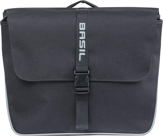 Basil Forte Mik Bagagedragertas - Unisex-Adult - Zwart - 41x15x34cm van Basil — afbeelding 3
