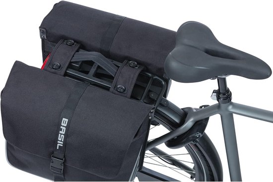 Basil Forte Mik Bagagedragertas - Unisex-Adult - Zwart - 41x15x34cm van Basil — afbeelding 5