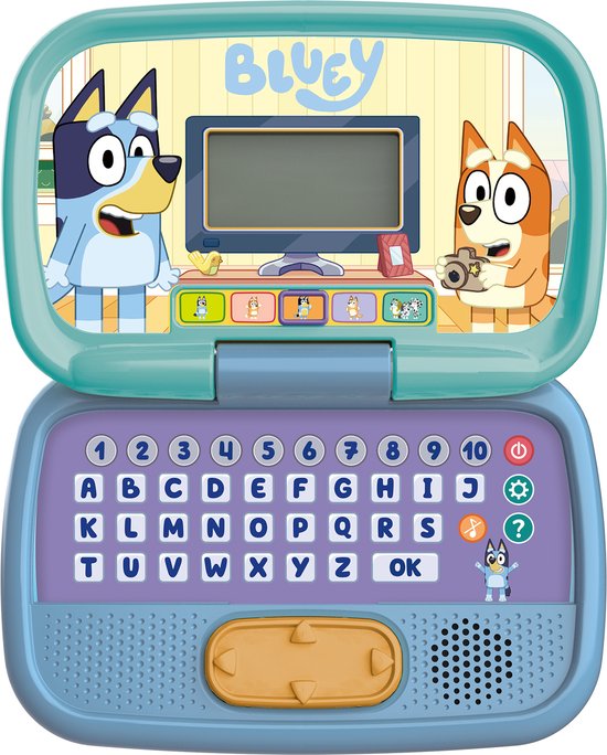 VTech Bluey Activiteiten Laptop - Educatief Speelgoed - Kinderlaptop - Nederlands Gesproken - Speelgoed vanaf 3 Jaar van Merkloos — afbeelding 2