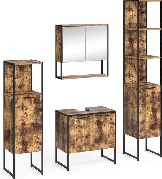 Wandplank Tre 1 Zwart – 49 cm – Mangohout – By Boo - De Woon Winkel