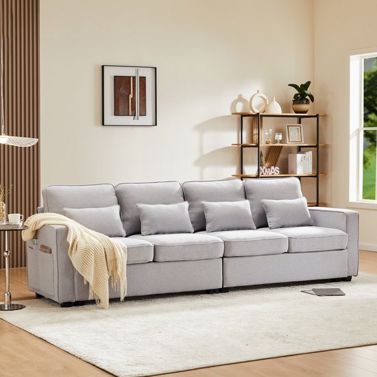 Dolamaní Sofa 2-zits, Couch Sofa Chenille Stof voor Woonkamer