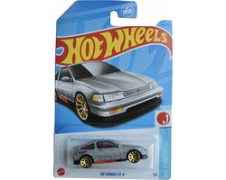 HOT WHEELS '88 HONDA CR-X MAT SILBER 148/250 1:64 HW J-IMPORTS 10/10