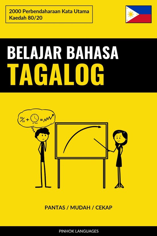 Belajar Bahasa Tagalog - Pantas / Mudah / Cekap - cover