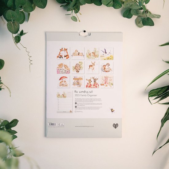 Wrendale Designs Familie Kalender 2025 