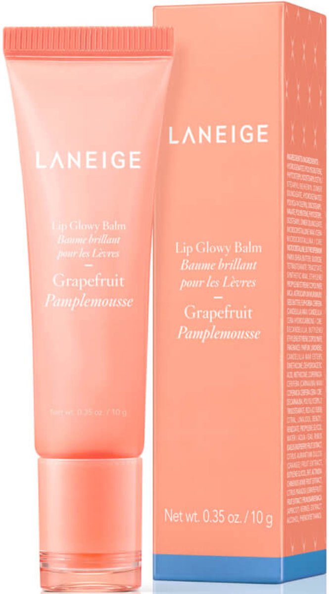 Goedkoopste LANEIGE Lip Glowy Balm - Grapefruit 10g - voor Stralende, Gehydrateerde Lippen