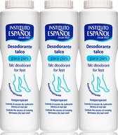 Instituto Espanol Talkpoeder Deodorant Voeten - 3 x 185 g - Geschikt voor Veganisten en Coeliakie patiënten