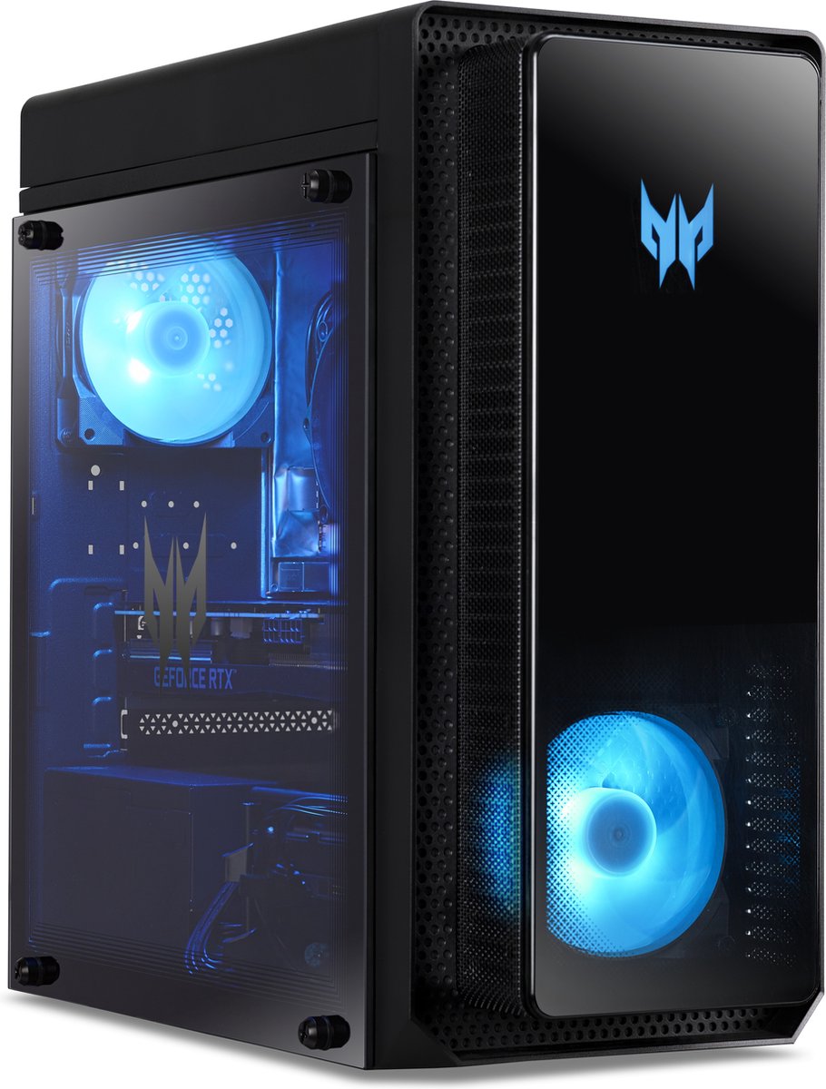 Acer Predator Orion 3000 655 Gaming PC - RGB - i7/RTX 4060/16GB RAM/1TB SSD - Zwart