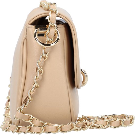 SEIDENFELT MANUFAKTUR Sac à épaule bandoulière Sac à épaule Bryne Crossbody Bag Tanned Clay / Gold Marron clair