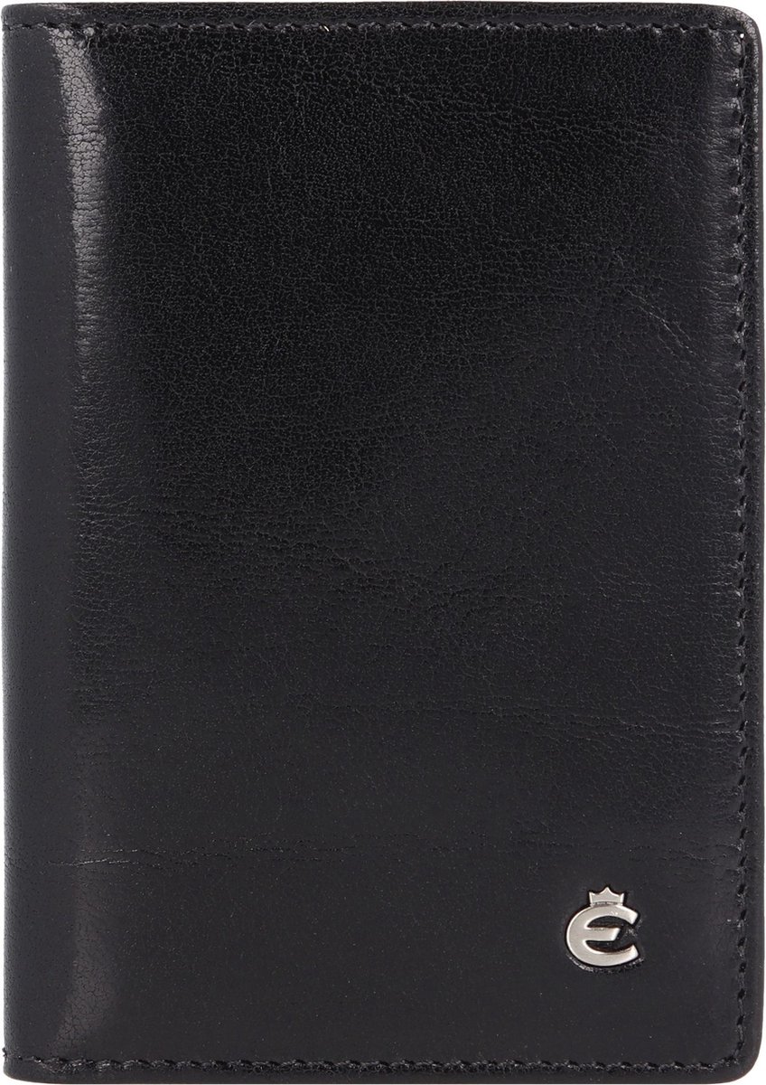 Esquire Toscana Etui voor visitekaartjes Leer 7.5 cm - 20 Sleuven - schwarz