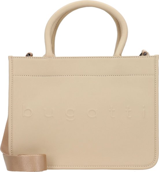 bugatti Cuir Sac à épaule Sac shopper Daphne Tote Bag Beige