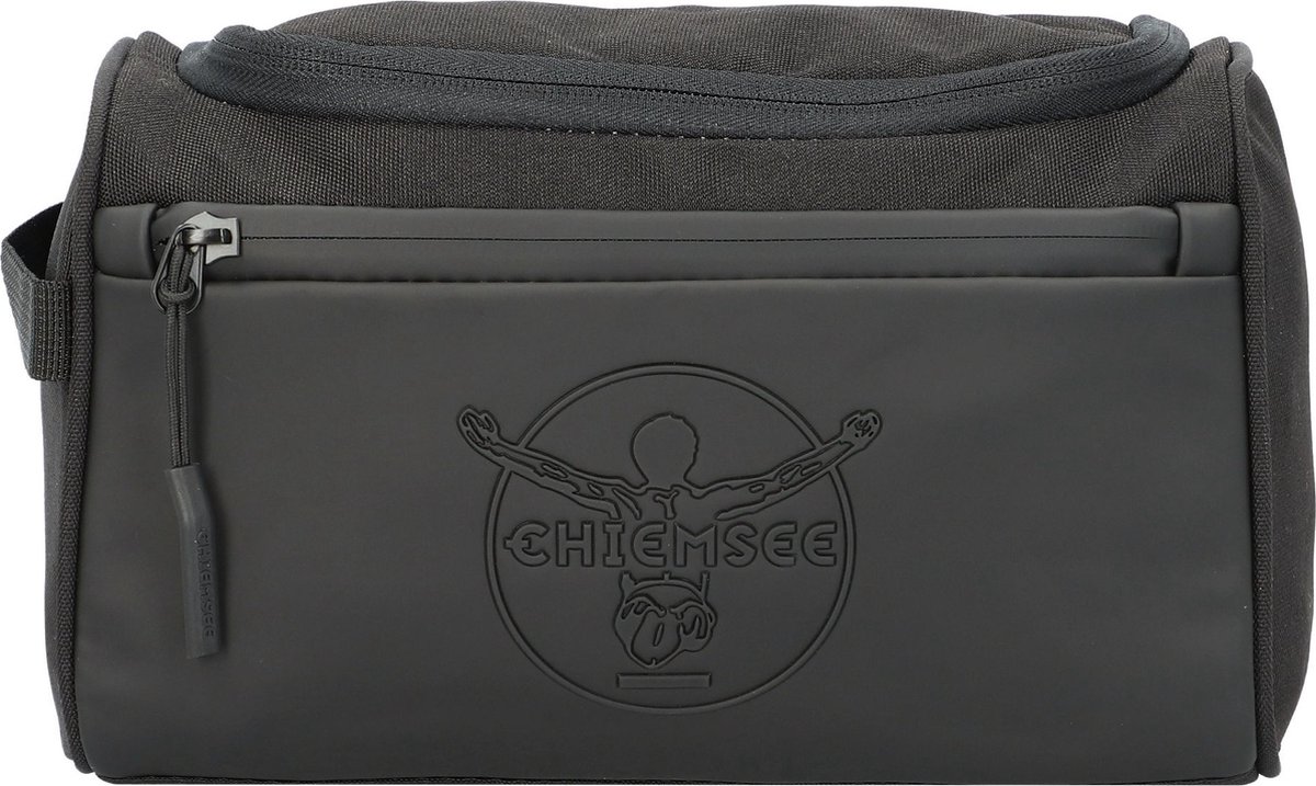 Chiemsee Track "n" Day Toilettas 23 cm - 4 L - Ritssluiting - schwarz-black