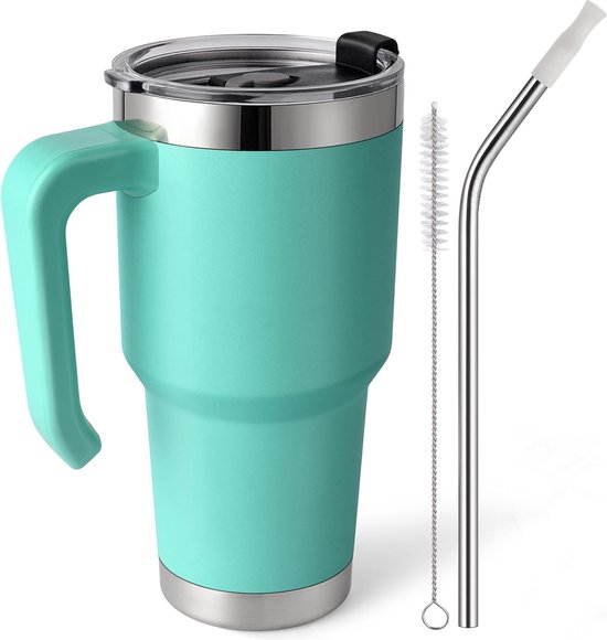 GUEI BPA Gratis RVS Cup 25 oz Reizen Tubler Dubbele Vacuü Anti-Lek
