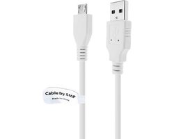OneOne 2,2m Micro USB kabel. Extra sterke laadkabel. Stevig oplaadkabel snoer past op Sony HDR-PJ410, HDR-PJ440, HDR-PJ620, HDR-PJ675, HDR-PJ680, HDR-PJ810, Sony HXR-NX100, HXR-NX5, HXR-NX80, PXW-Z90T, PXW-Z90V, SLT-A58 (?58), ZV-1 camera