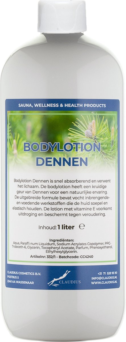 Goedkoopste Bodylotion Dennen 1 Liter