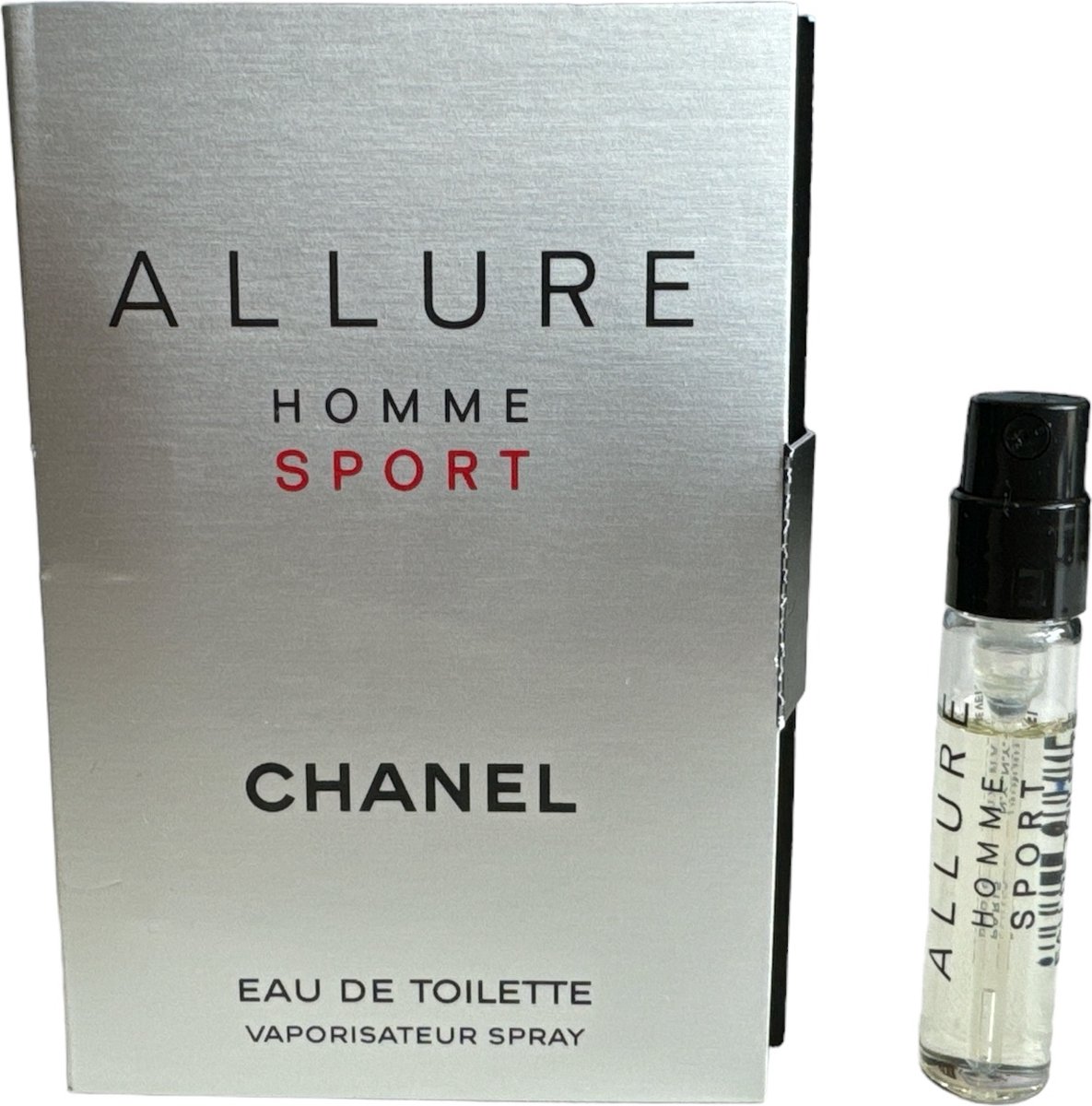 Goedkoopste Chanel - ALLURE HOMME SPORT - 1,5ML EDT Original Sample