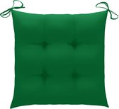 vidaXL Ensemble de jardin 5 pièces pliable avec coussins en bambou