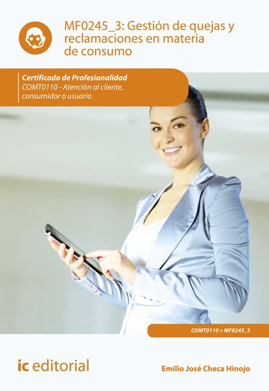 Gestión de quejas y reclamaciones en materia de consumo. CO ... - cover