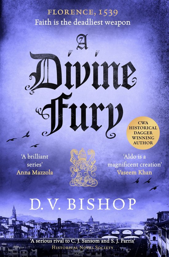 Cesare Aldo series 4 - A Divine Fury - cover