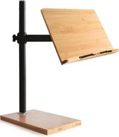 Pyle Draagbare Vloerlessenaar – Verstelbare Hoogte 72-118 Cm – Schuin Bovenblad 57x45 Cm – Stalen Frame + MDF – Lichtgewicht 7,7 Kg – Voor Presentaties, Scholen En Kantoren