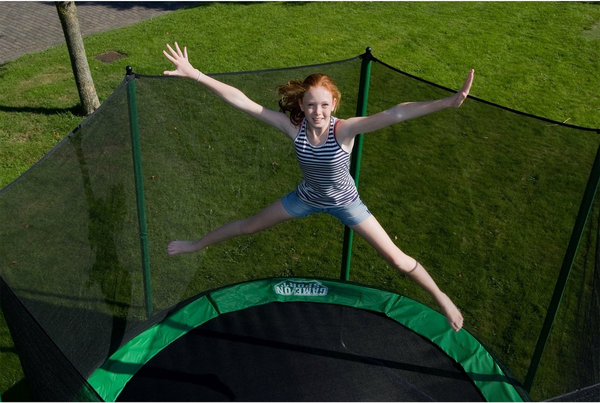 Game On Sport Trampoline Rand Groen 244 cm - Trampoline Rand — afbeelding 3