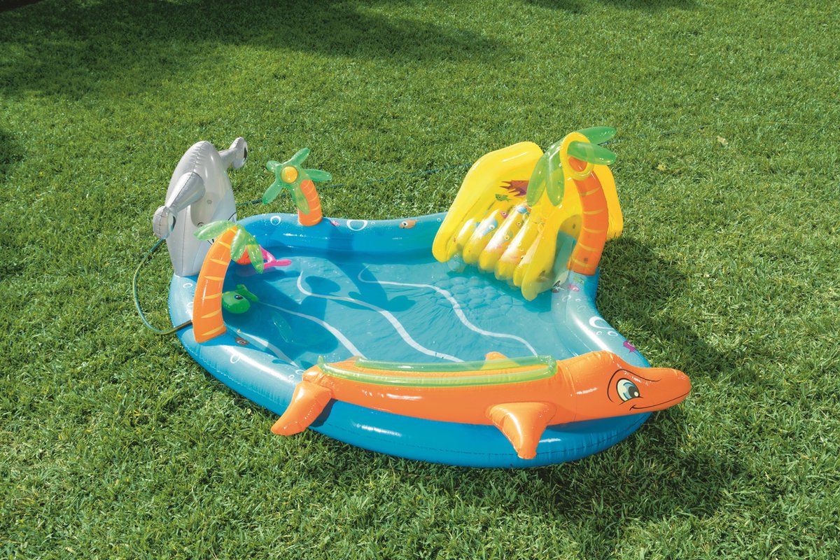 Bestway Speelzwembad Zeedieren - 280x257x87cm — afbeelding 8