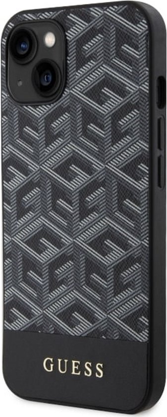 Coque Arrière Guess G-Cube MagSafe - Apple iPhone 14 Plus (6.7") - Zwart
