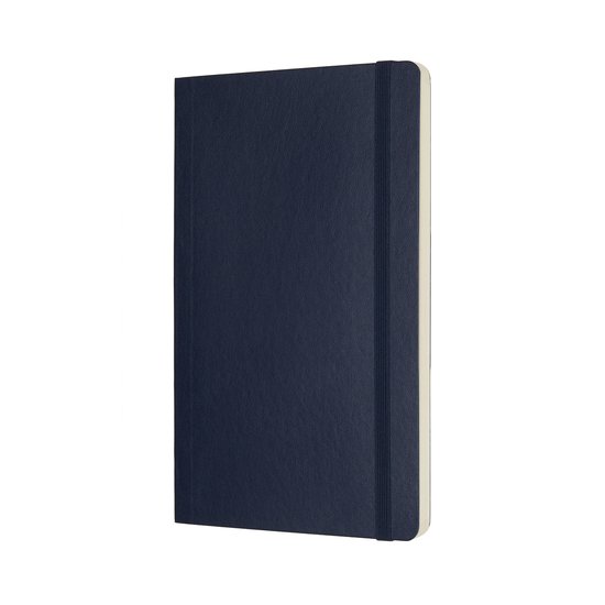 Carnet Pointillé Grand Format Rigide Bleu Saphir - Cahier Notes Premium