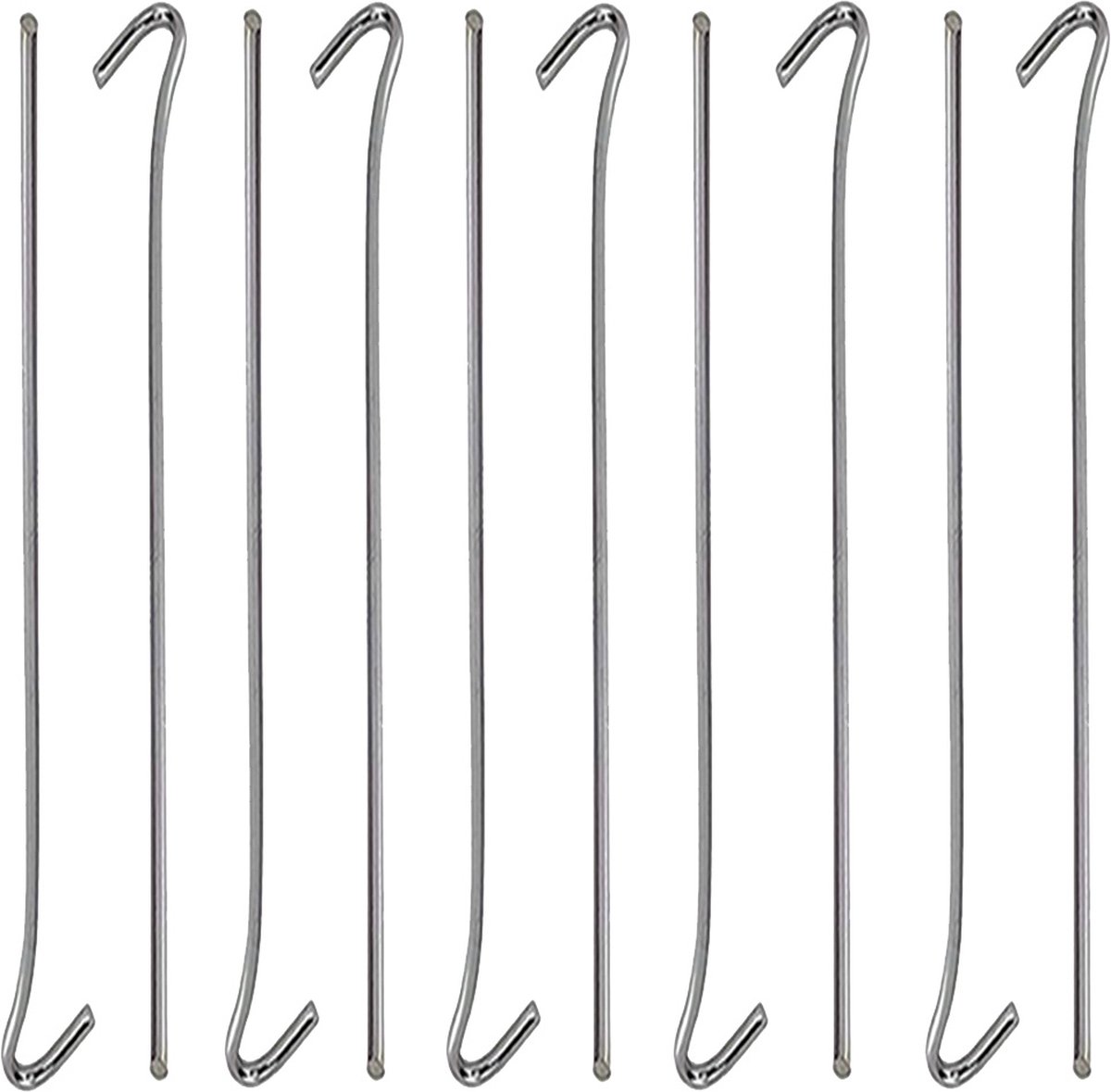 Tentharingen - 10 Stuks - Staal - Extra Stevig - Grondpennen - 31 cm