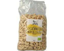 Nice & Nuts Cashewnoten rauw bio 1 Kilogram
