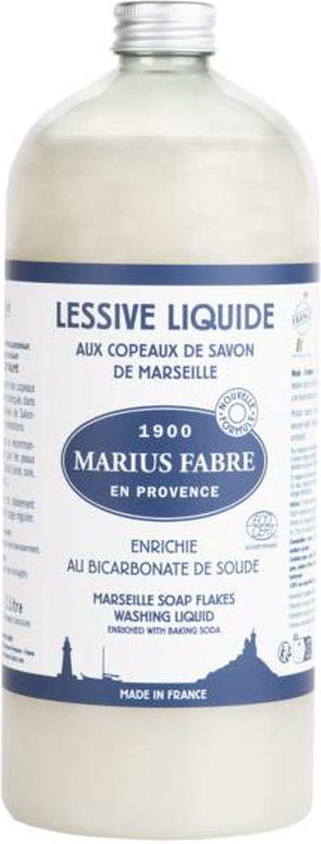 Marius Fabre Savon Marseille zeepvlokwasmiddel zuiveringszout 1 Liter
