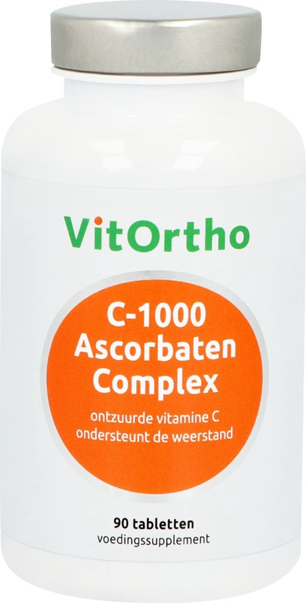 VitOrtho C-1000 Ascorbaten Complex (90 tabs)