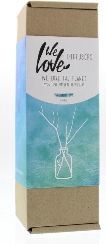 Foto: We love the planet diffuser geurstokjes kajute spiritual spa 50 ml