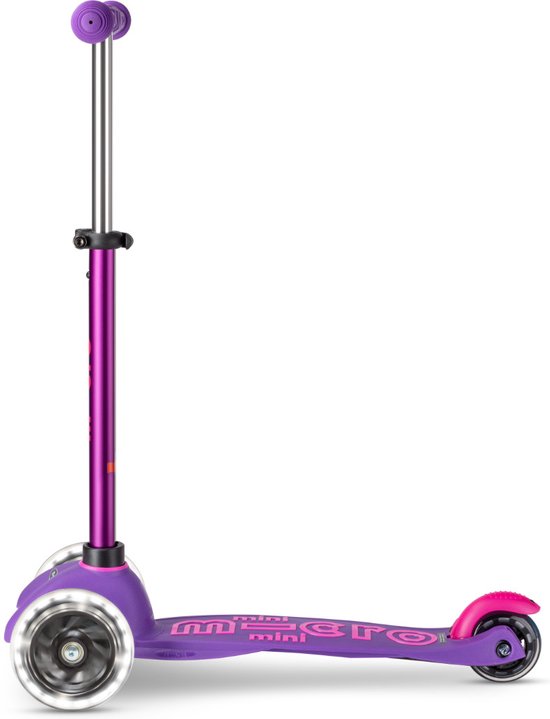 Micro Mini Step Deluxe - Paars - Inklapbare Step voor Kinderen | bol