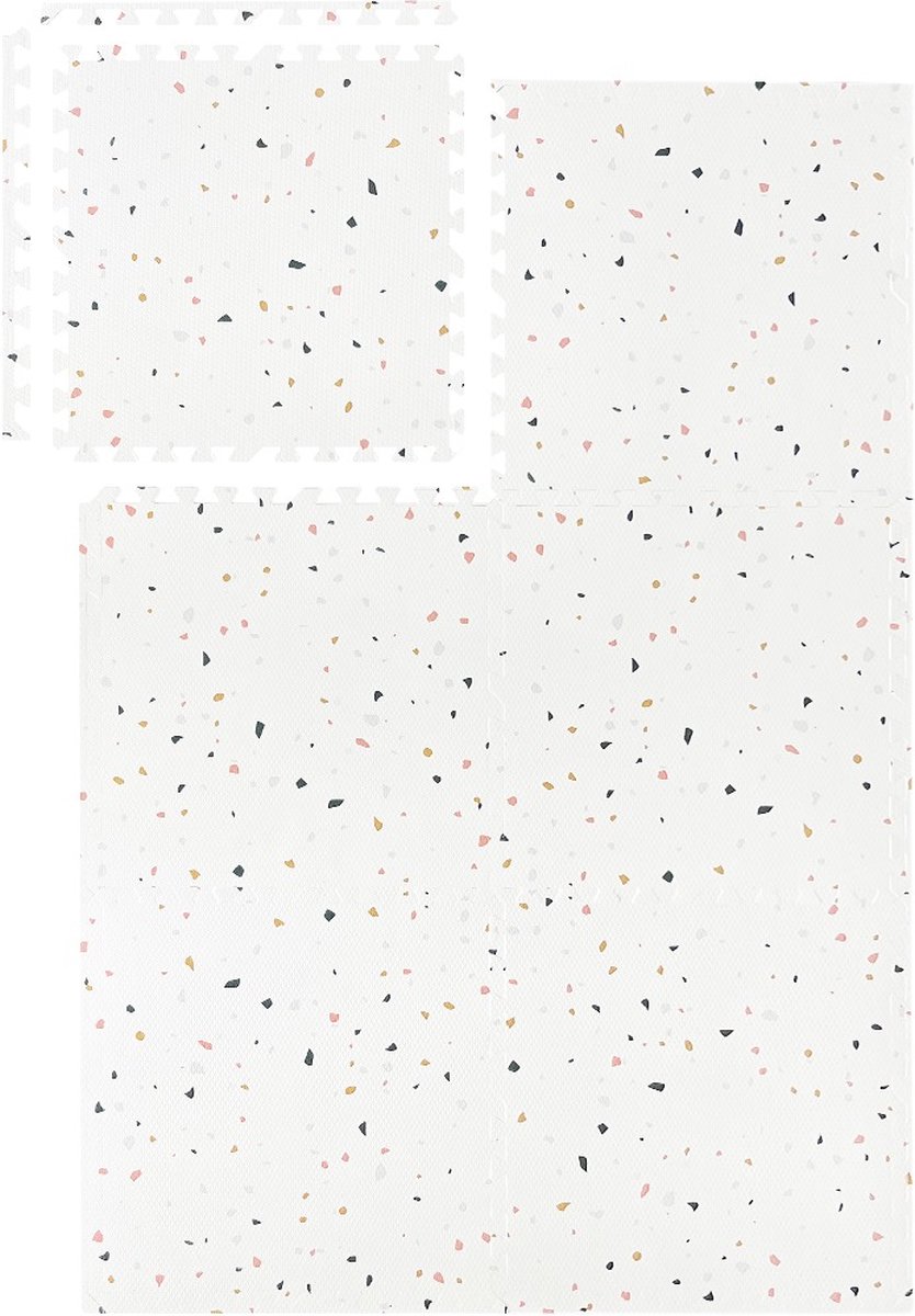 NilaFee™ - Luxe Speelmat - Foam - Baby - Speelkleed - Kruipmat - 180 x 120 x 1.5 cm - Puzzelmat - Opbergtas - Classic Wit — afbeelding 9