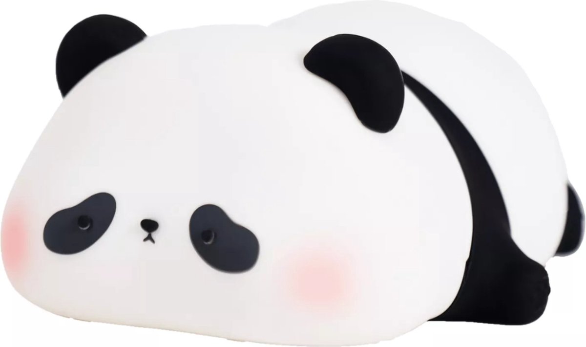 Slaap Maatjes Kinder Nachtlampje Panda Nachtlampje Baby Met aanraaksensor- Veilig voor kinderen USB Oplaadbaar Dimbaar LED