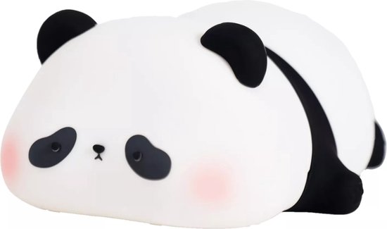 Kinder Nachtlampje Panda - Nachtlampje Baby - Met aanraaksensor- Veilig voor kinderen - USB Oplaadbaar - Dimbaar - LED - Slaap Maatjes