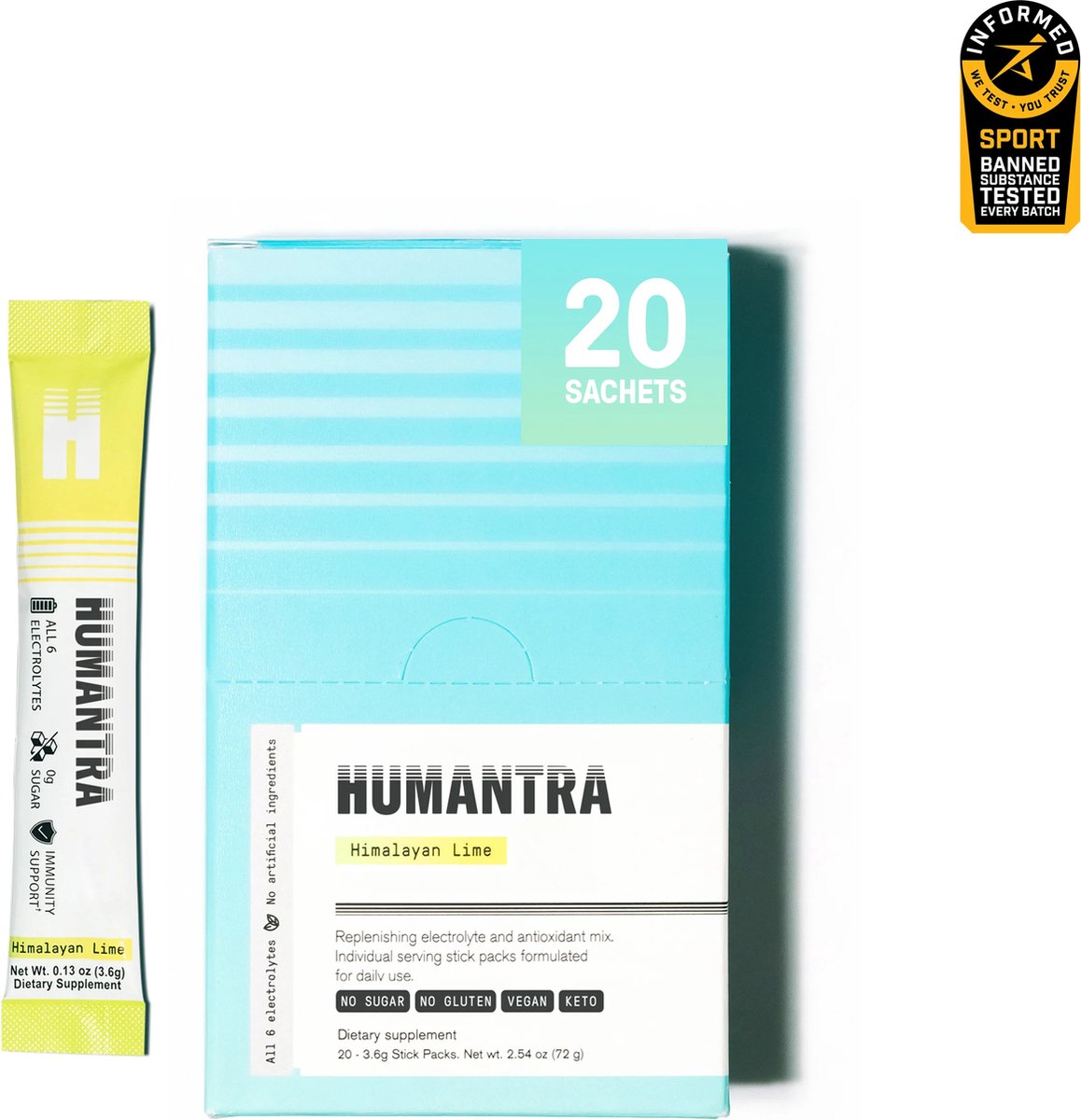 Goedkoopste HUMANTRA Himalayan Lime (electrolytes