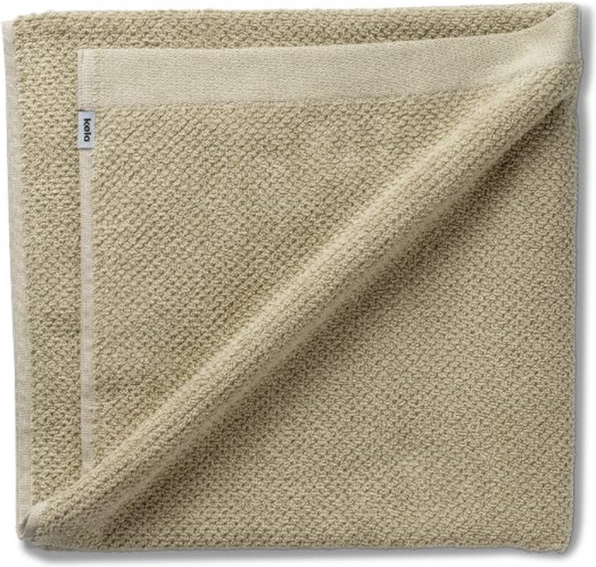 Badhanddoek, 70 x 140 cm, Beige, Organic Katoen - Kela | Lavinia