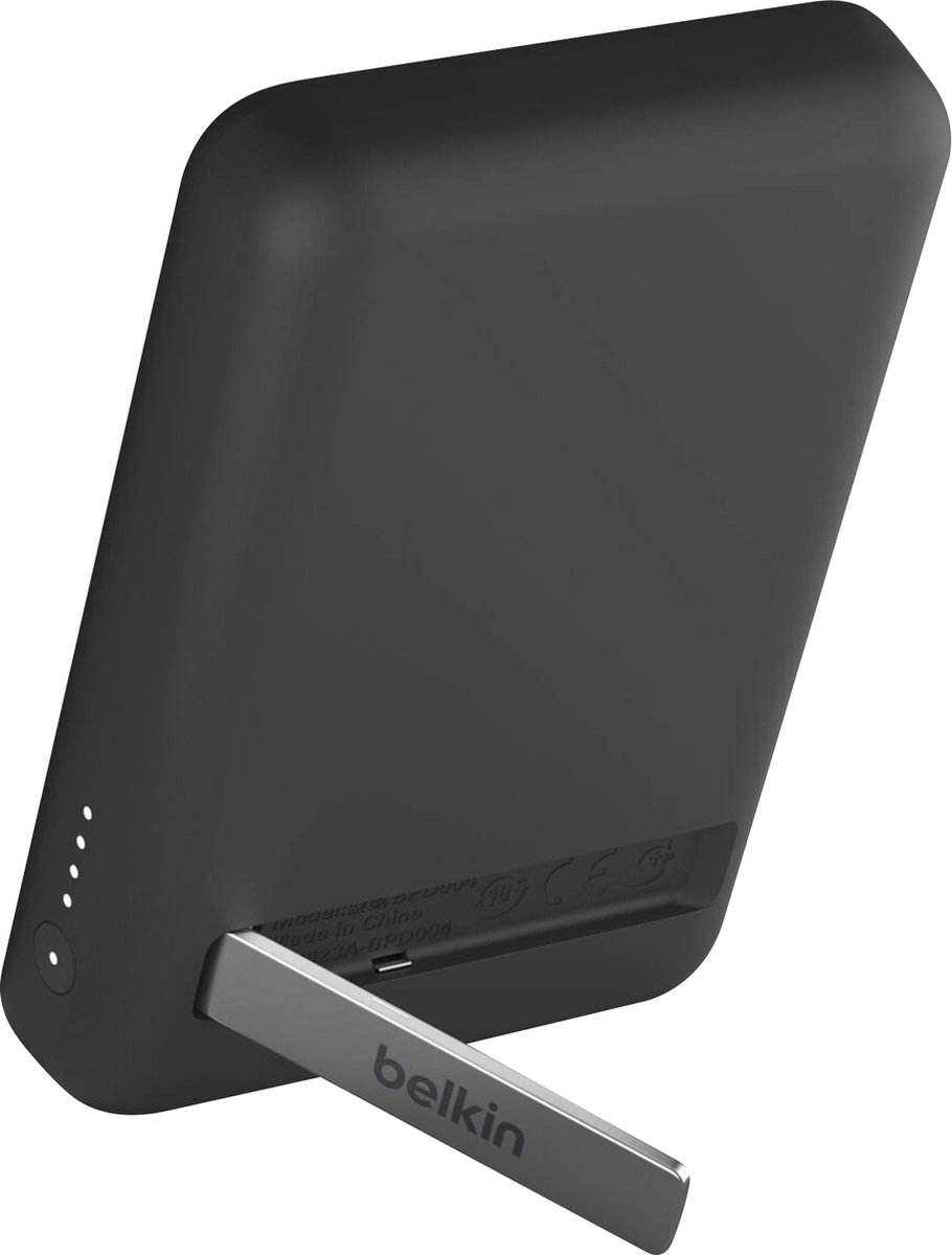 Belkin Draadloze Powerbank 5000mAh MagSafe Compatibel Zwart - afbeelding 2
