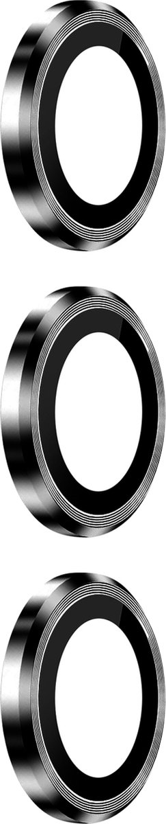 ENKAY, Beschermfolie voor achtercamera Geschikt voor Samsung Galaxy A35 5G Gehard glas 9H, Zwart