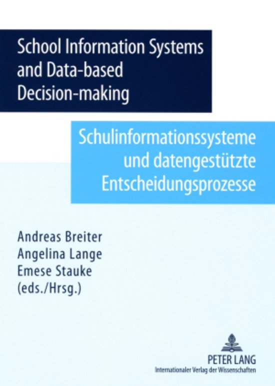 School Information System and Data-based Decision-making. Sc ... - cover